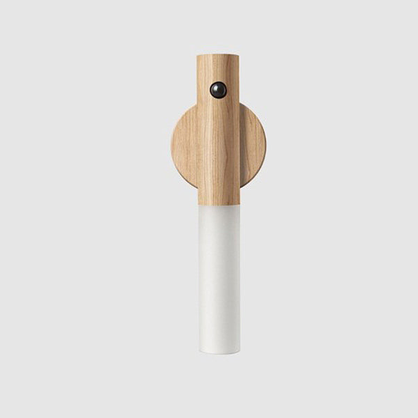 Auto LED Magnetic Wood Wireless Night Light