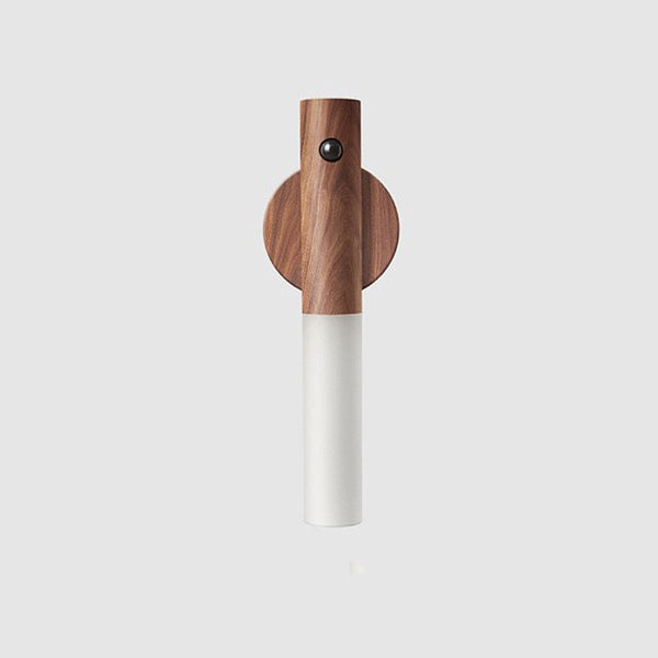 Auto LED Magnetic Wood Wireless Night Light