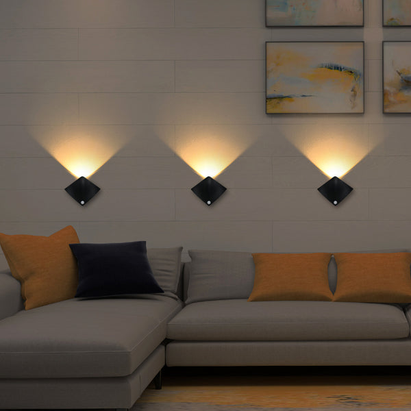 Wireless Rechargeable Decor Wall Lamp