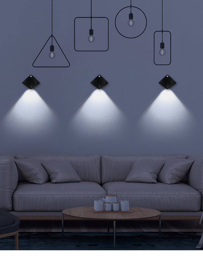 Wireless Rechargeable Decor Wall Lamp
